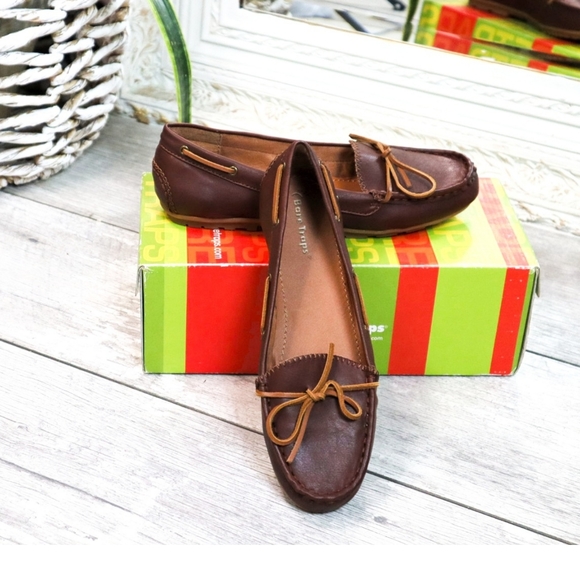 BareTraps Shoes - NIB-BARE TRAPS WM 8.5 BRUSH BROWN LTHR LOAFER